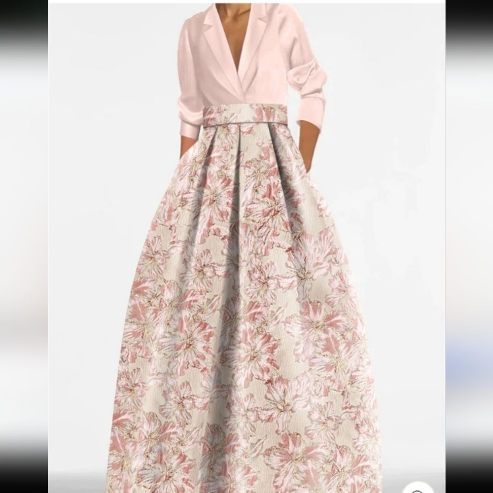NWT Mondressy Princess A-Line Full Length Dress